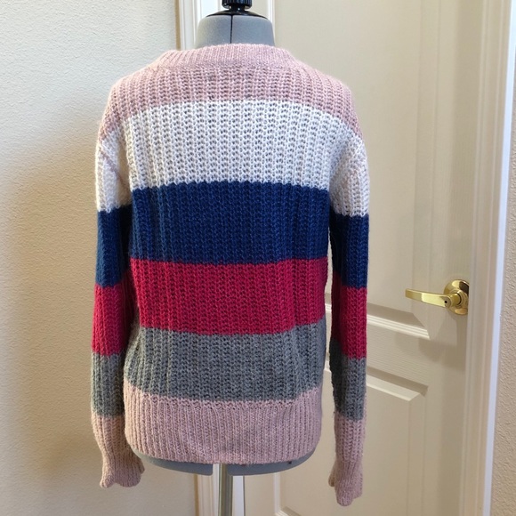 Abercrombie and Fitch Striped Sweater - Picture 2 of 8